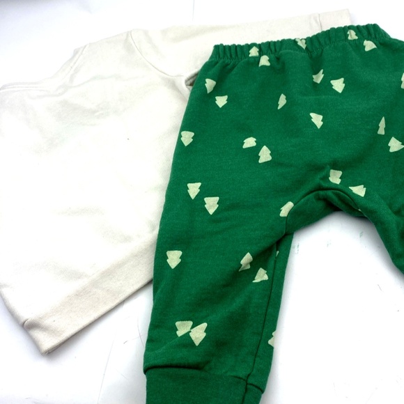 Baby Christmas Outfit Size 6/9m Girls Jolly And Joyful Matching 2pc Set Infants - Picture 6 of 7